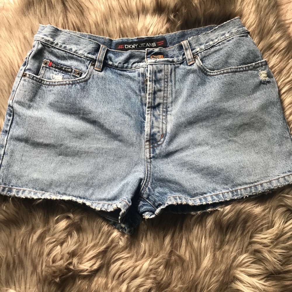 DKNY denim shorts size 10
